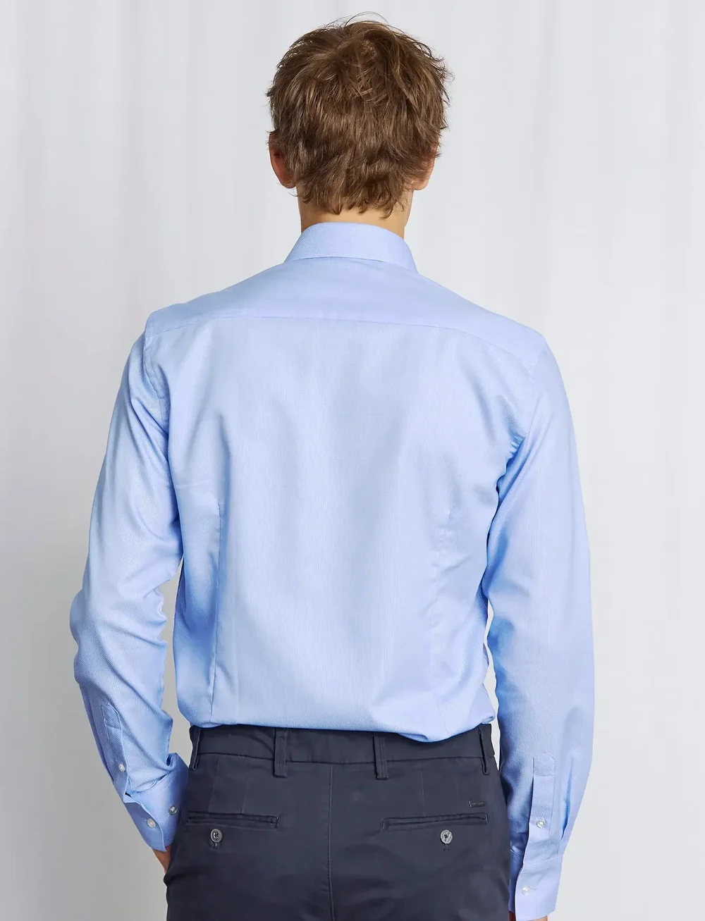 Bruun & Stengade - BS Freeman Slim Fit Shirt - chemises d'affaires - light blue - 3