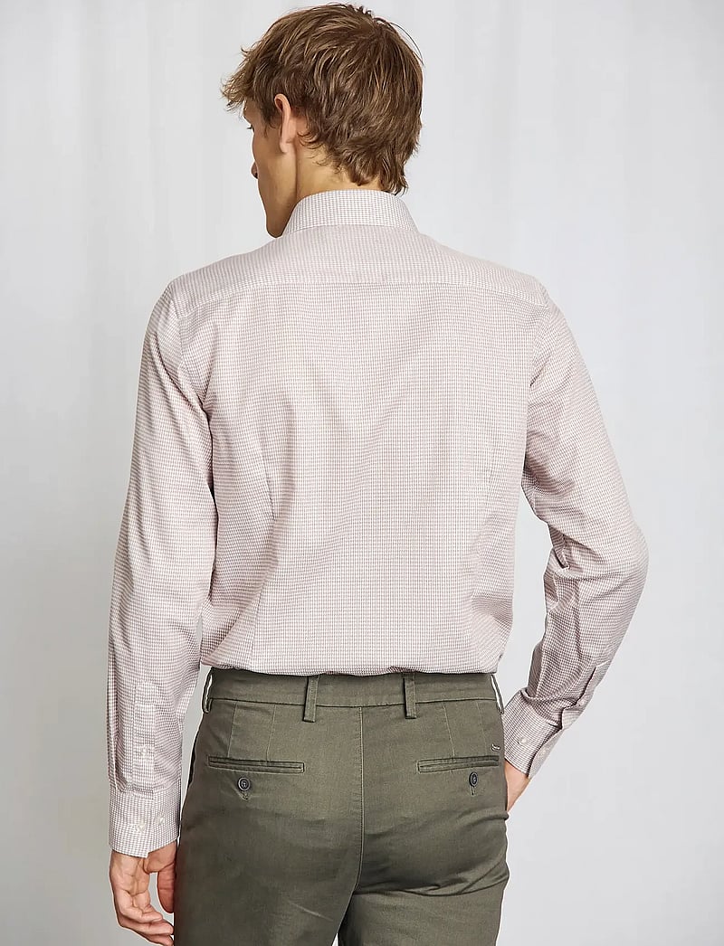 Bruun & Stengade - BS Harper Slim Fit Shirt - sand - 3