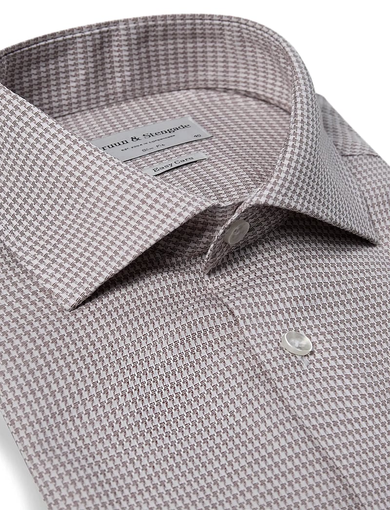 Bruun & Stengade - BS Harper Slim Fit Shirt - sand - 5