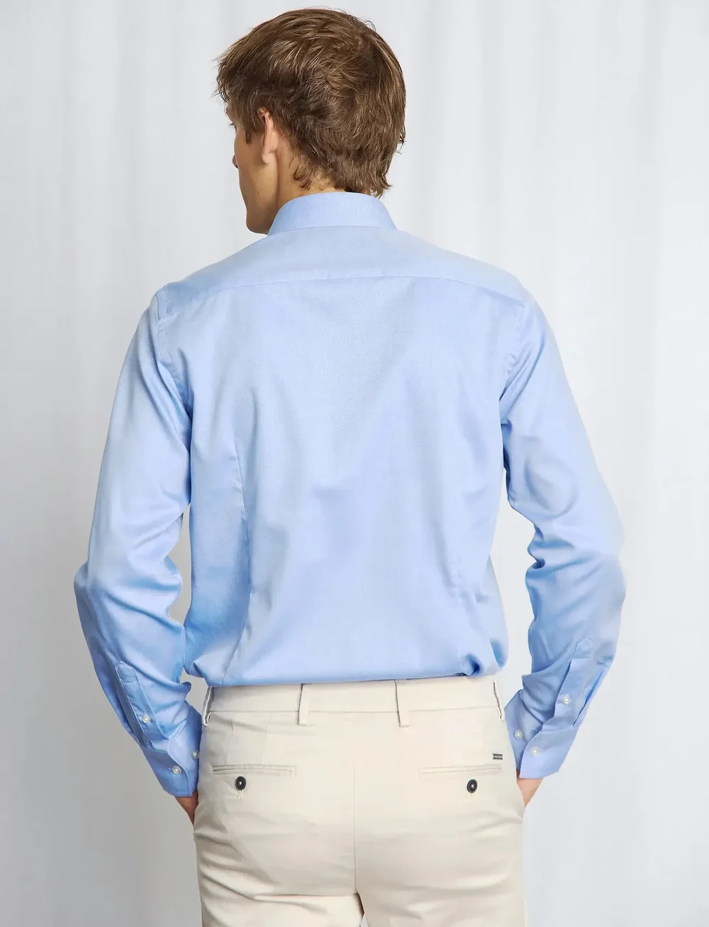 Bruun & Stengade - BS Rutschman Slim Fit Shirt - formelle skjorter - blue - 3