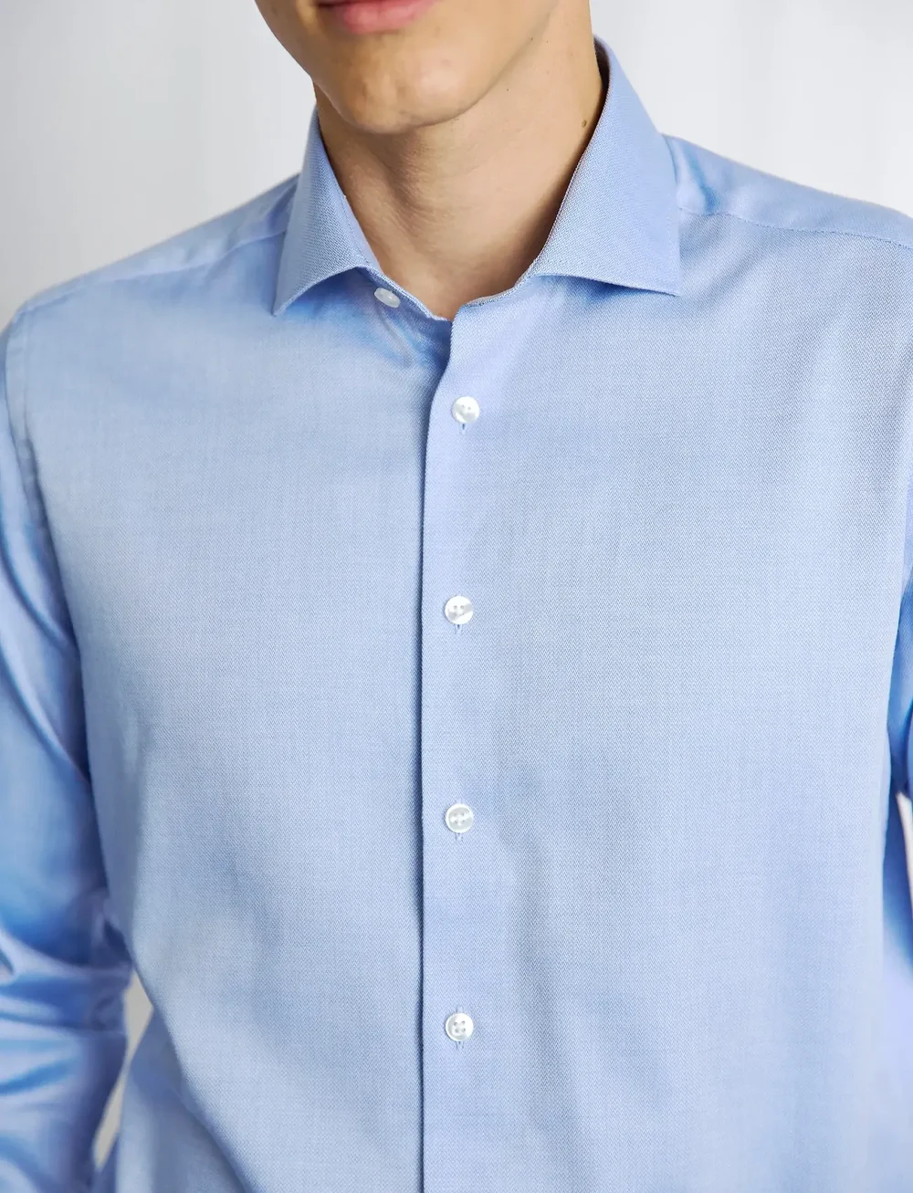 Bruun & Stengade - BS Rutschman Slim Fit Shirt - formelle skjorter - blue - 4