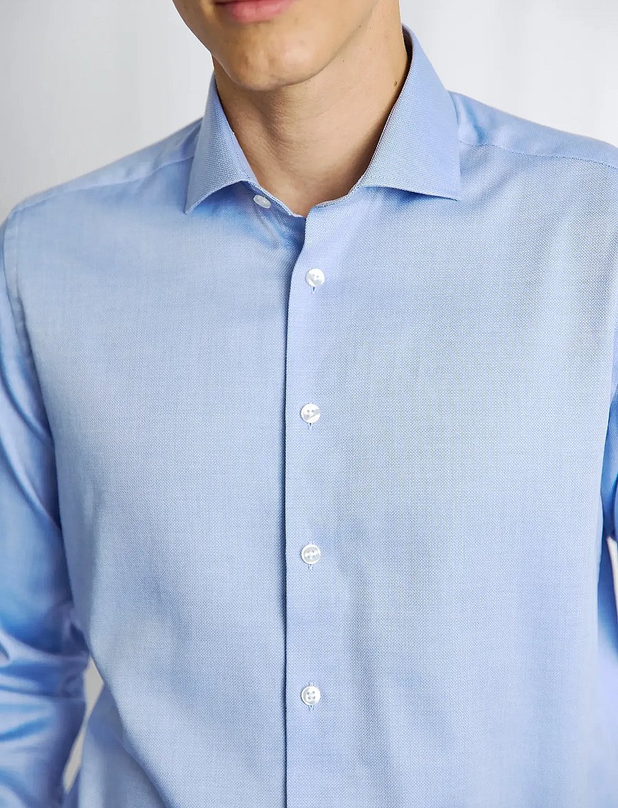 Bruun & Stengade - BS Rutschman Slim Fit Shirt - blue - 4