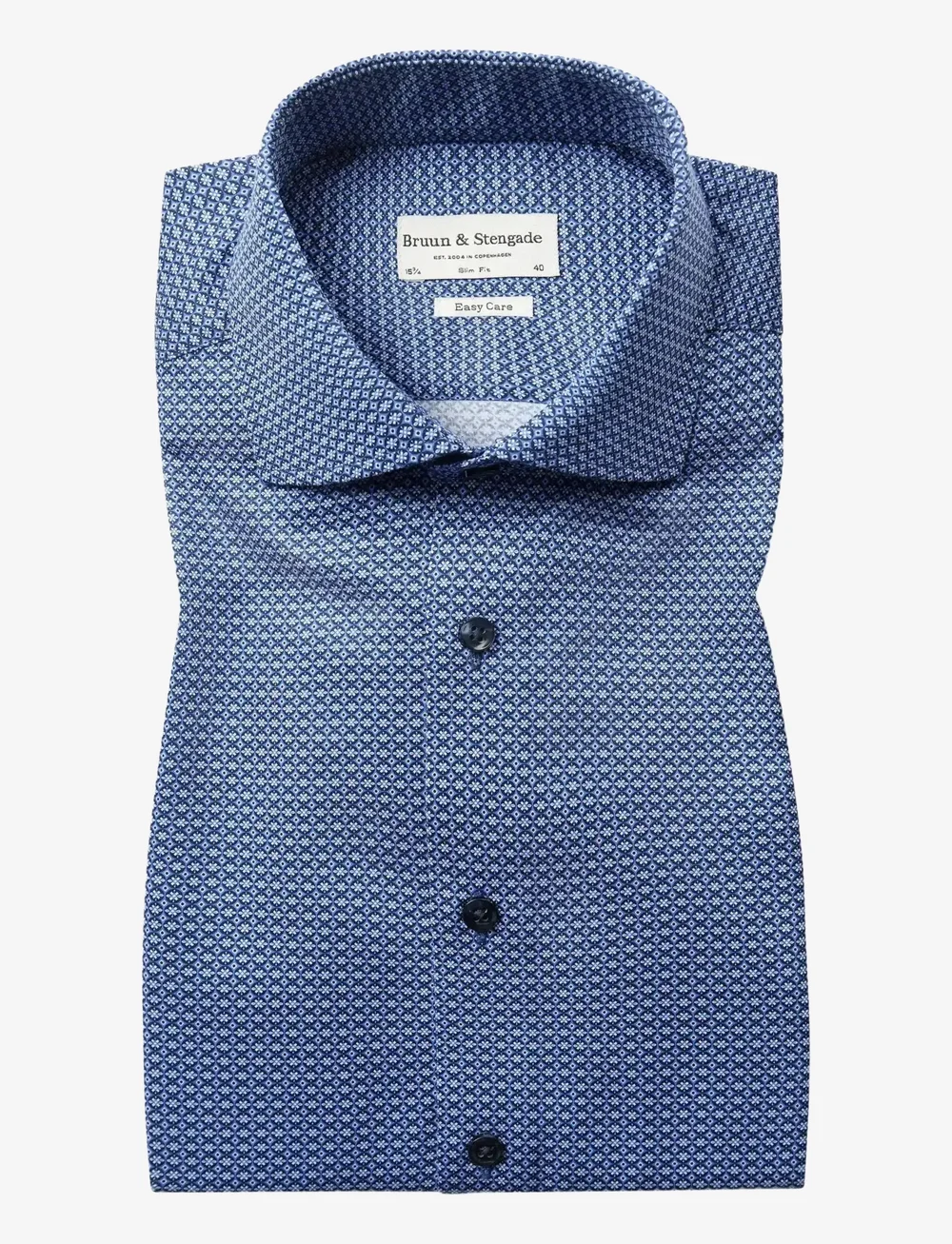 Bruun & Stengade - BS Shohei Slim Fit Shirt - formelle hemden - blue - 1