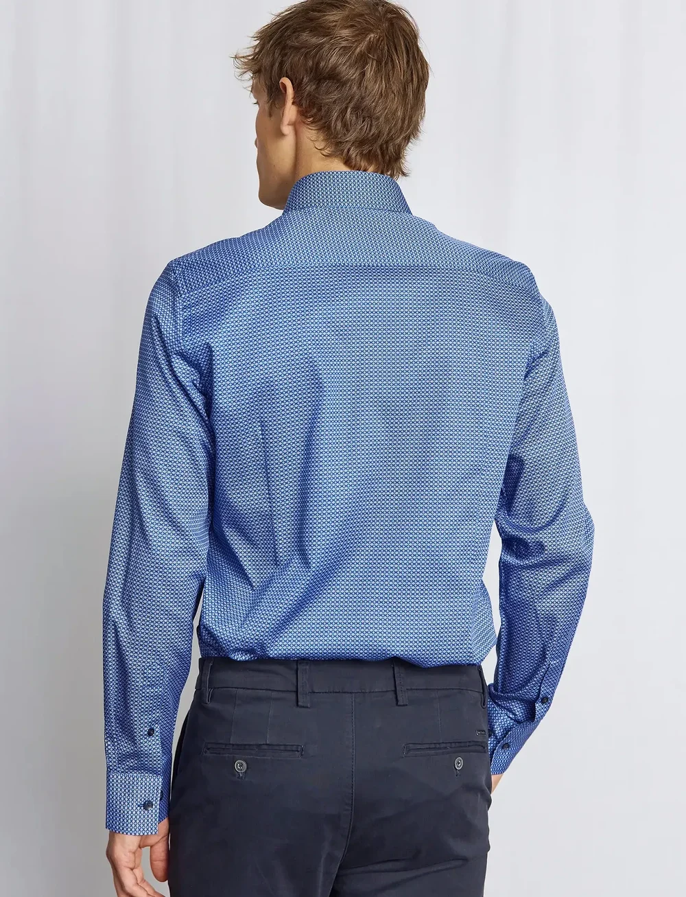 Bruun & Stengade - BS Shohei Slim Fit Shirt - formelle hemden - blue - 3