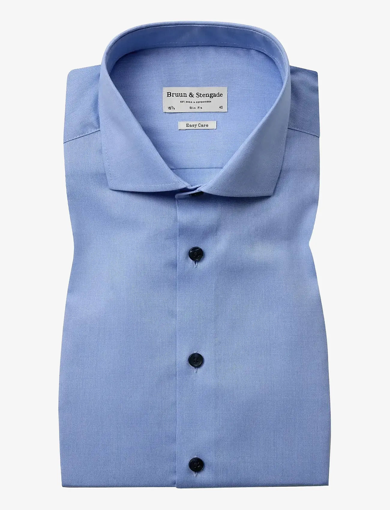 Bruun & Stengade - BS Soto Slim Fit Shirt - blue - 1