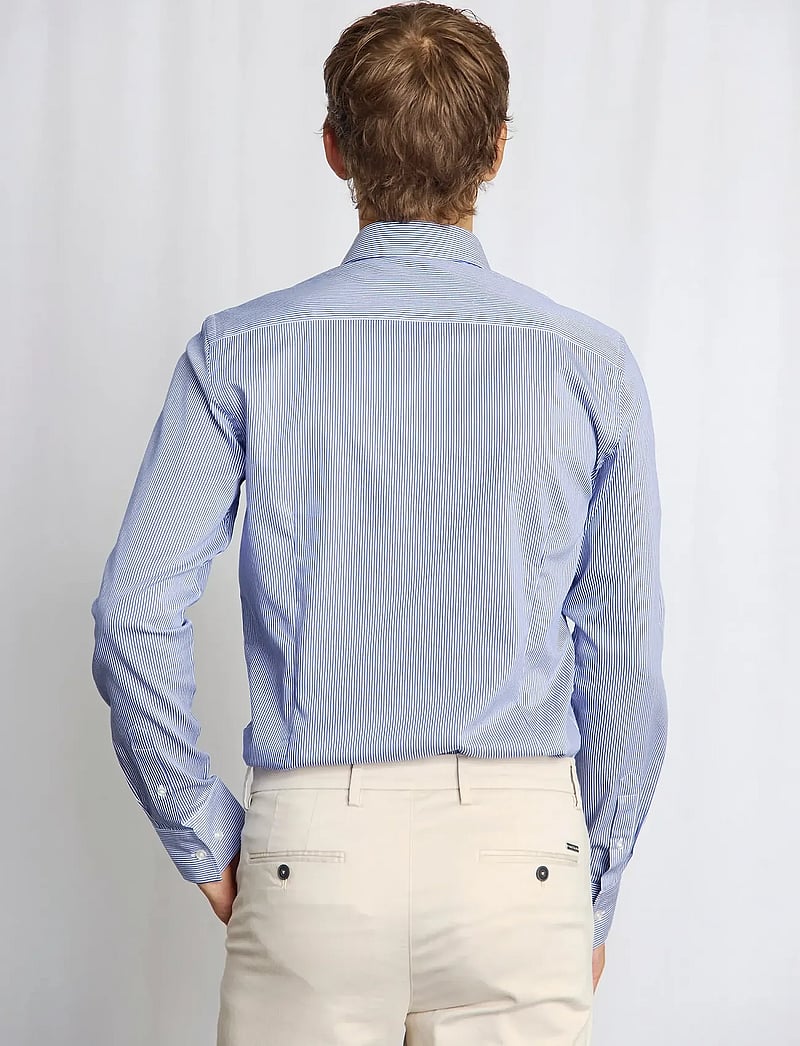Bruun & Stengade - BS Yordan Modern Fit Shirt - dark blue/white - 3