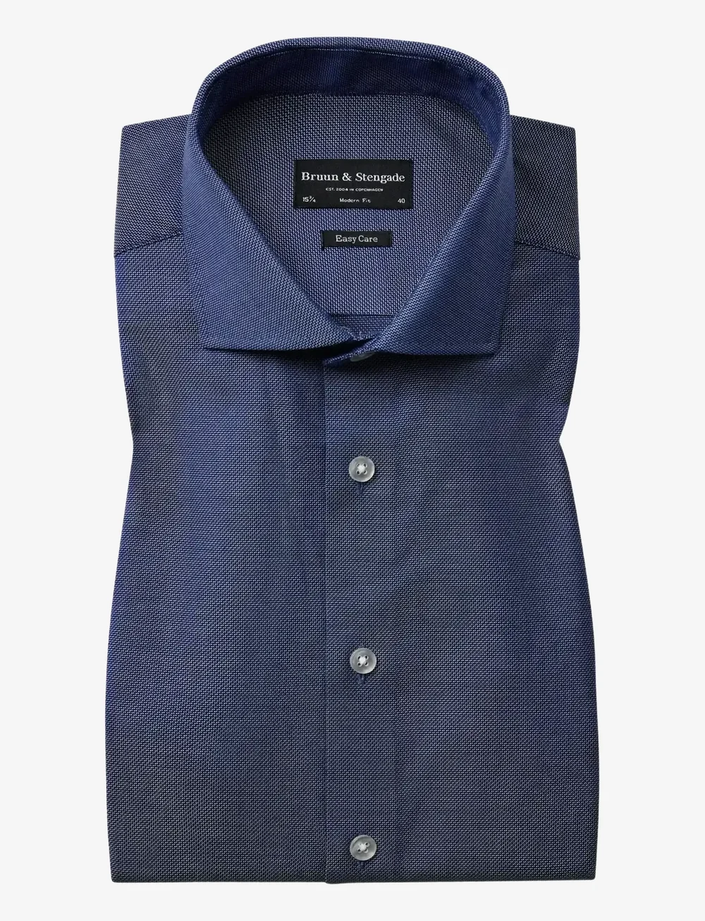 Bruun & Stengade - BS Adolis Modern Fit Shirt - formelle hemden - blue - 1