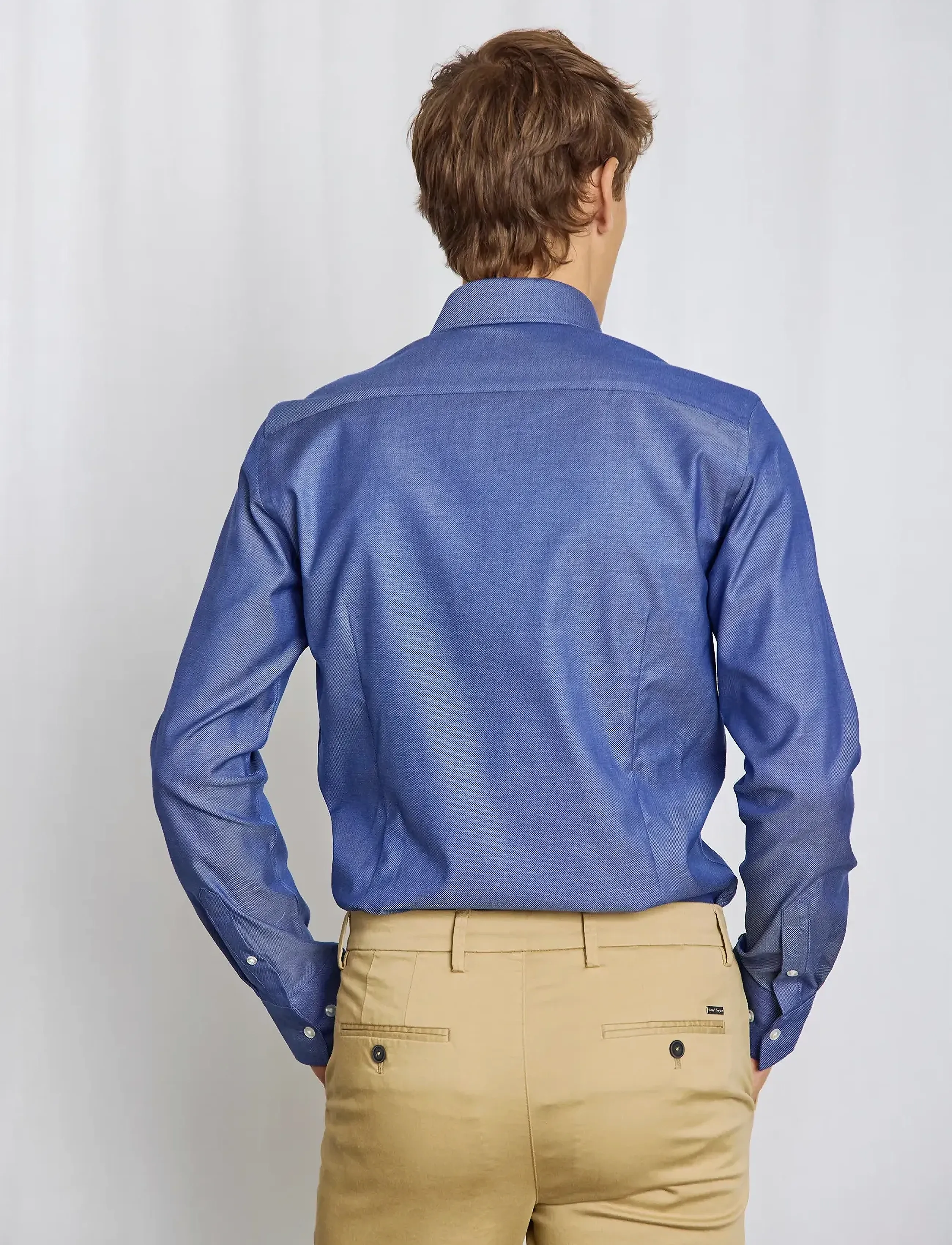 Bruun & Stengade - BS Adolis Modern Fit Shirt - blue - 3