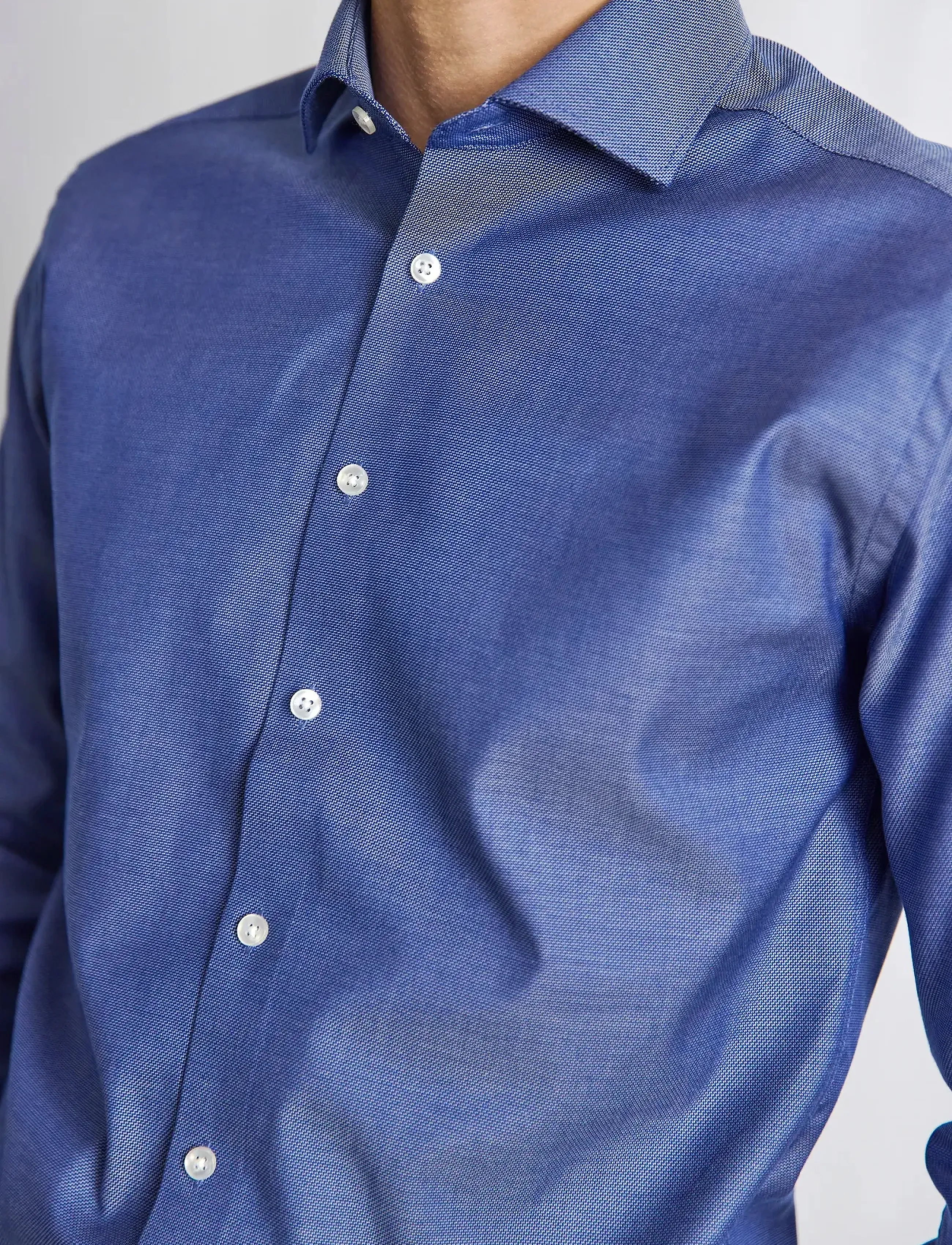 Bruun & Stengade - BS Adolis Modern Fit Shirt - blue - 4