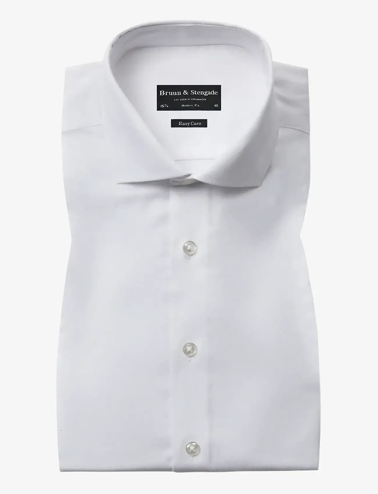 Bruun & Stengade - BS Josh Modern Fit Shirt - white - 1