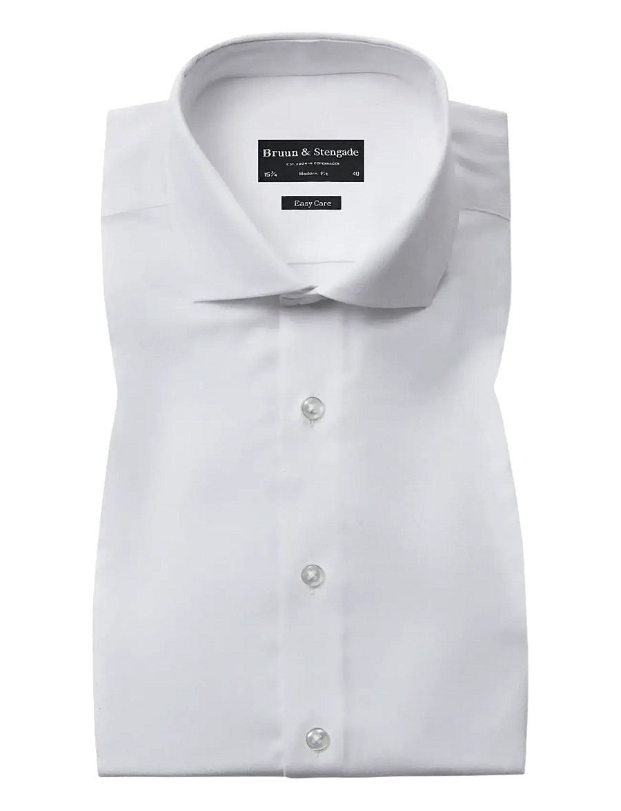 Bruun & Stengade - BS Josh Modern Fit Shirt - white - 1