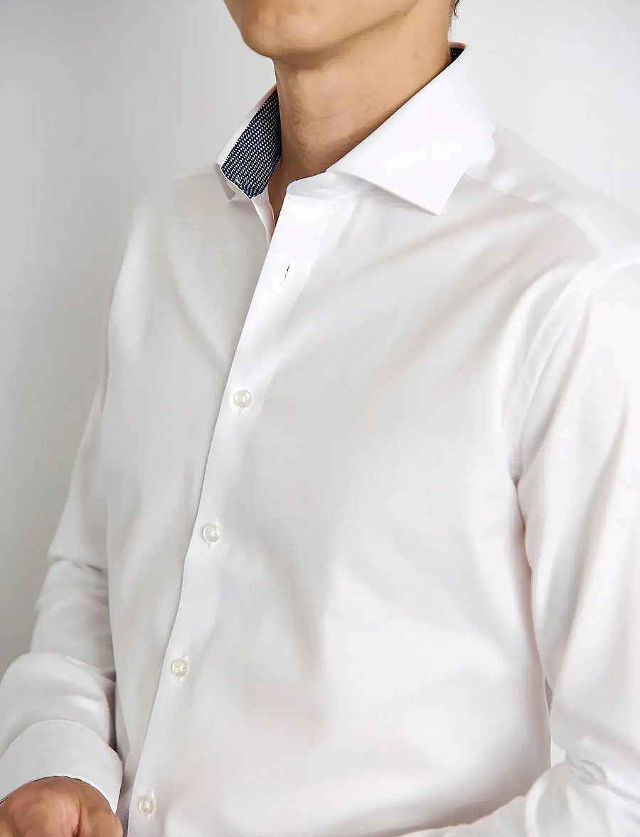 Bruun & Stengade - BS Josh Modern Fit Shirt - white - 4