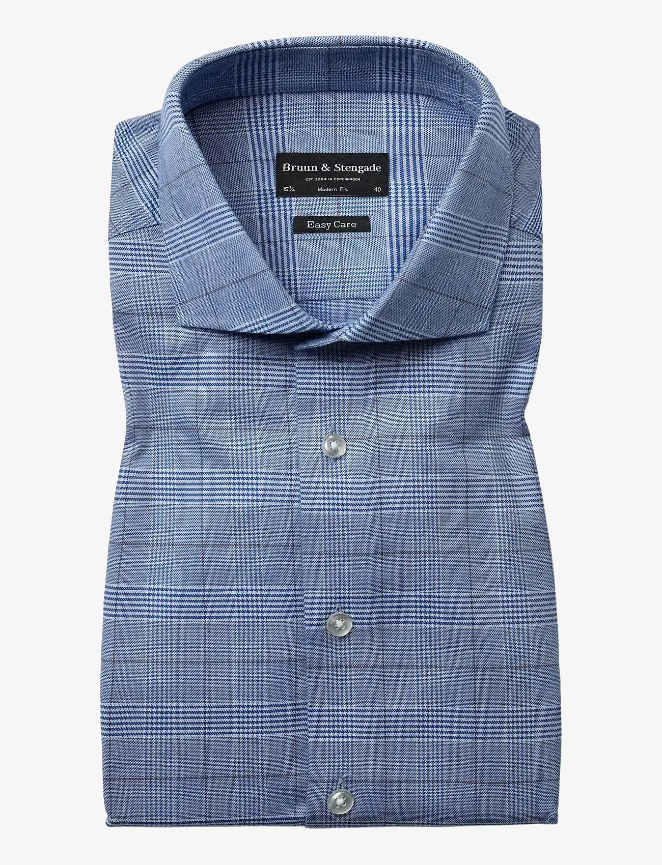 Bruun & Stengade - BS Jose Modern Fit Shirt - blue - 1