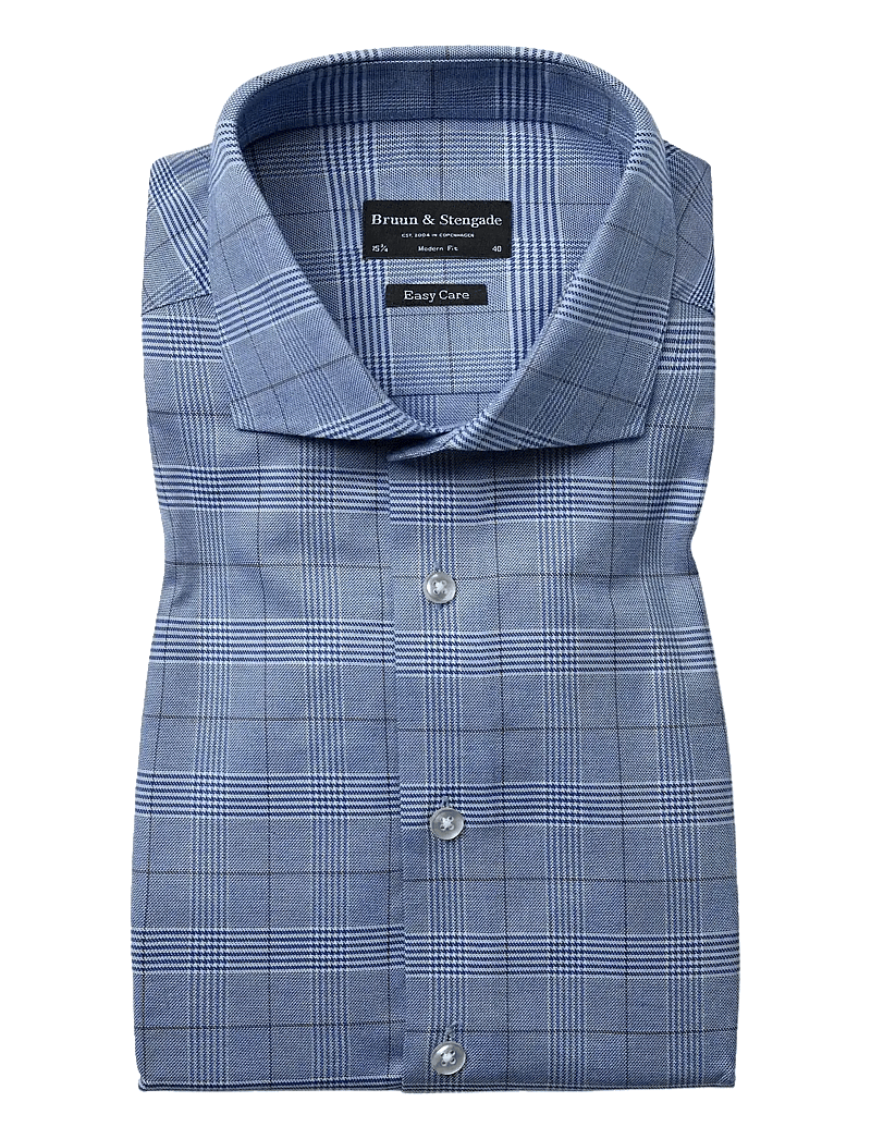 Bruun & Stengade - BS Jose Modern Fit Shirt - blue - 1