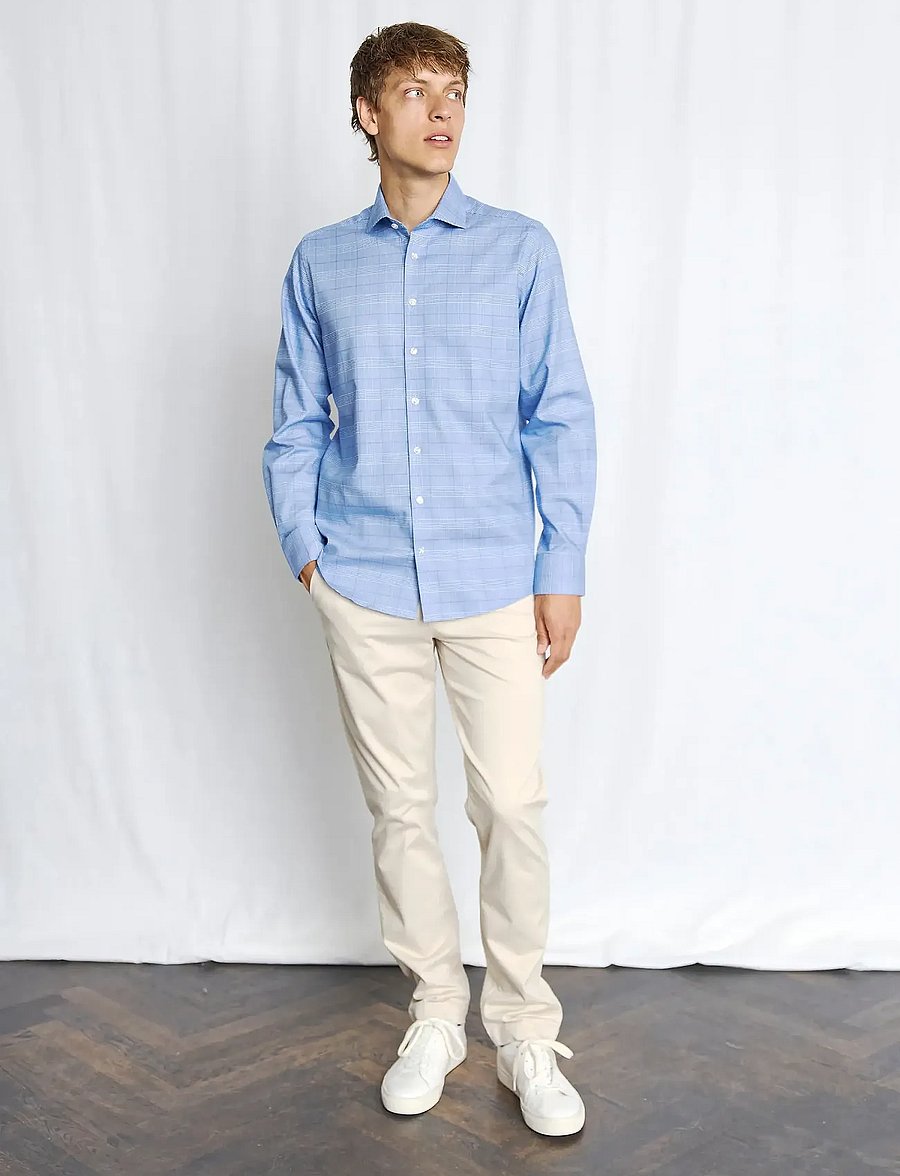 Bruun & Stengade - BS Jose Modern Fit Shirt - blue - 0