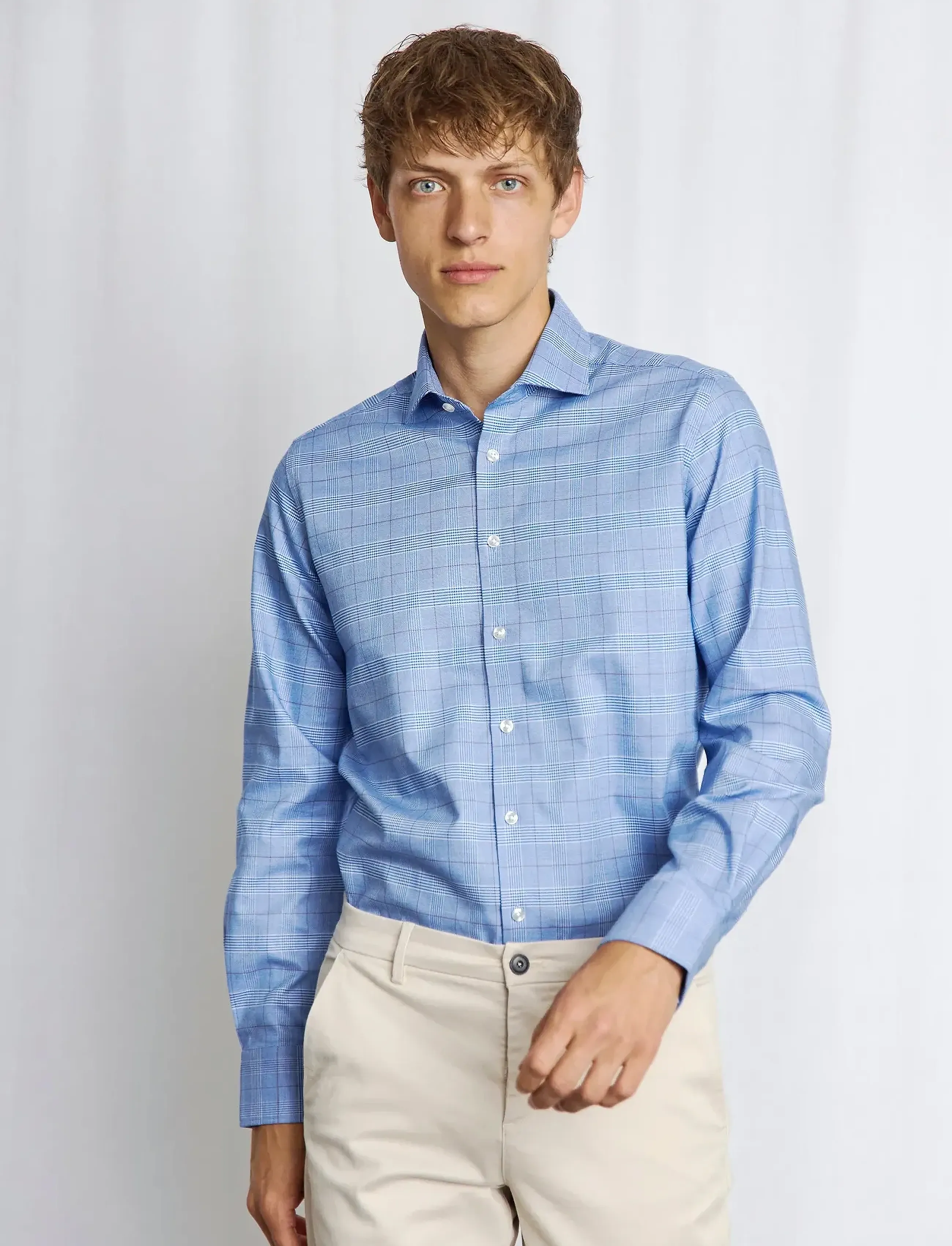 Bruun & Stengade - BS Jose Modern Fit Shirt - blue - 2