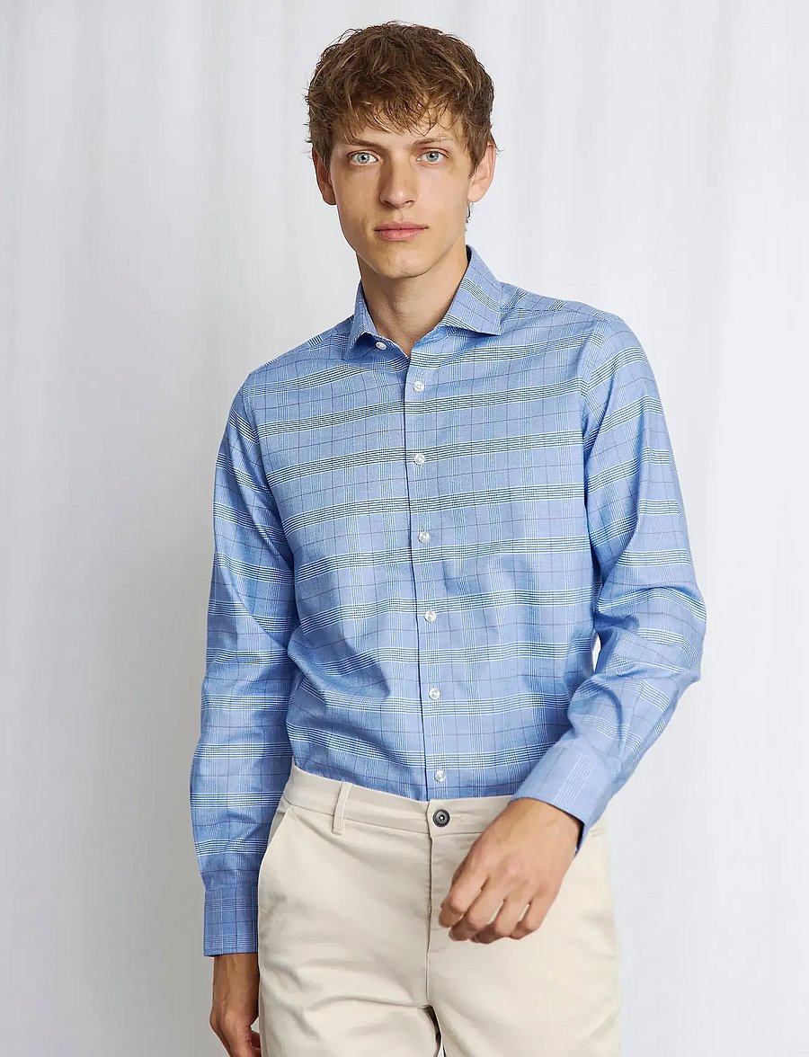 Bruun & Stengade - BS Jose Modern Fit Shirt - blue - 2