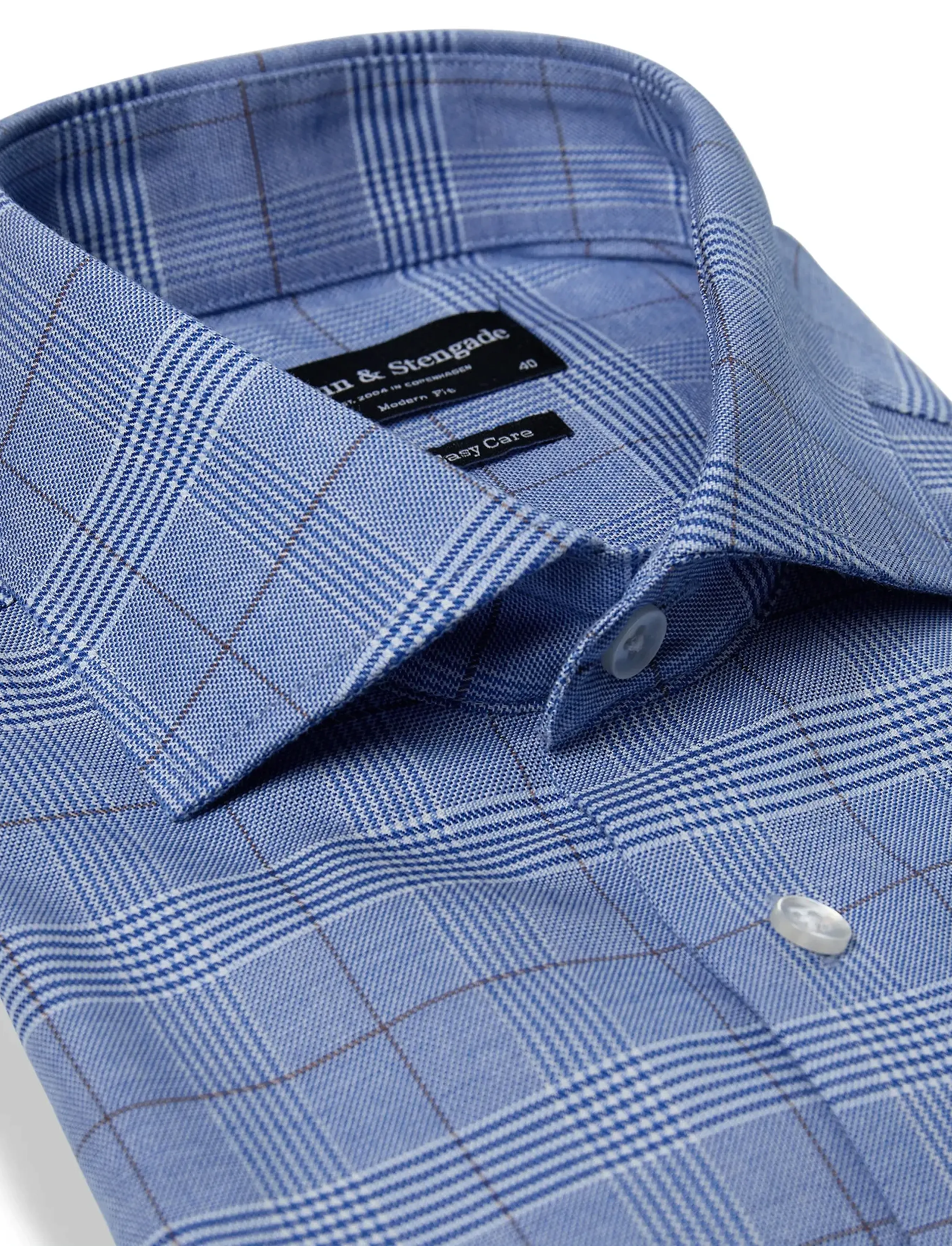 Bruun & Stengade - BS Jose Modern Fit Shirt - blue - 5