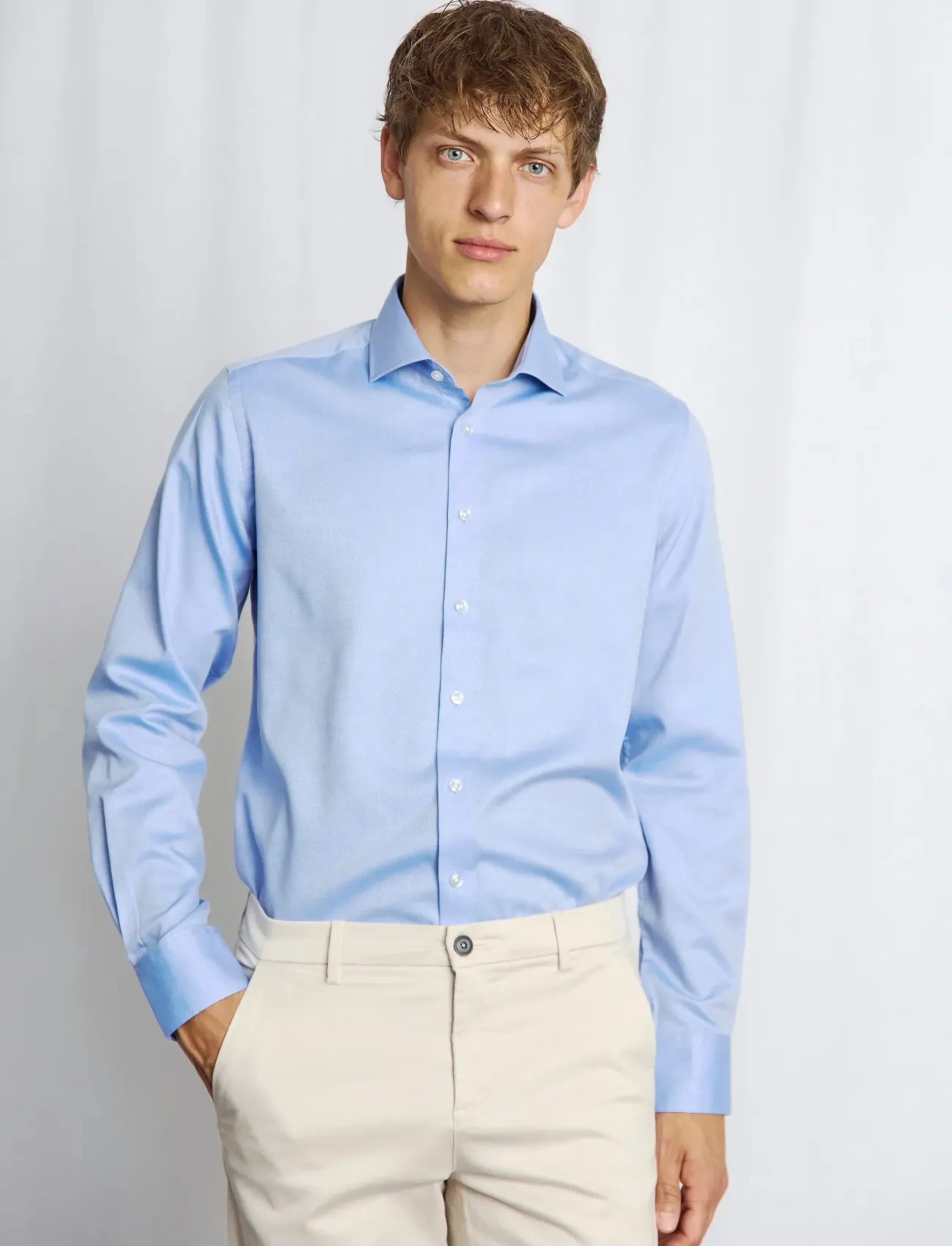Bruun & Stengade - BS Adley Modern Fit Shirt - blue - 2