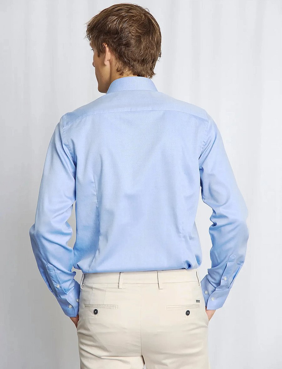 Bruun & Stengade - BS Adley Modern Fit Shirt - blue - 3