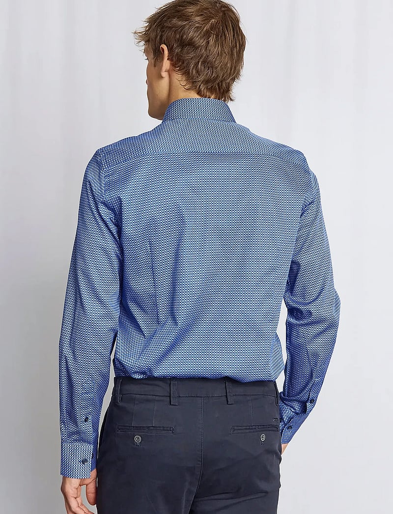 Bruun & Stengade - BS Madsen Modern Fit Shirt - chemises d'affaires - blue - 3