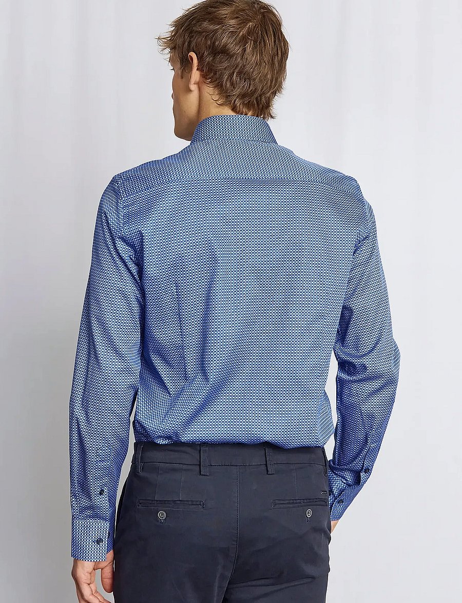 Bruun & Stengade - BS Madsen Modern Fit Shirt - blue - 3