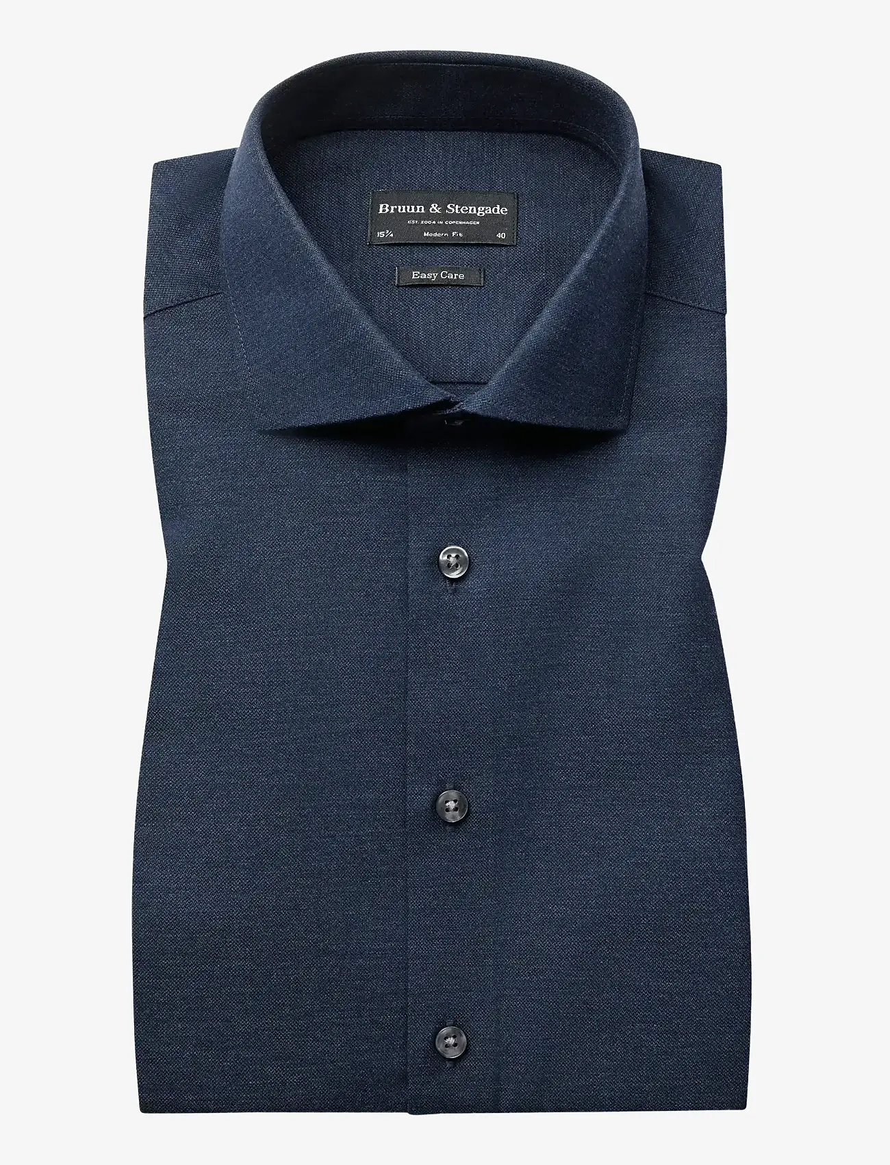 Bruun & Stengade - BS Fernando Modern Fit Shirt - formelle hemden - navy - 1