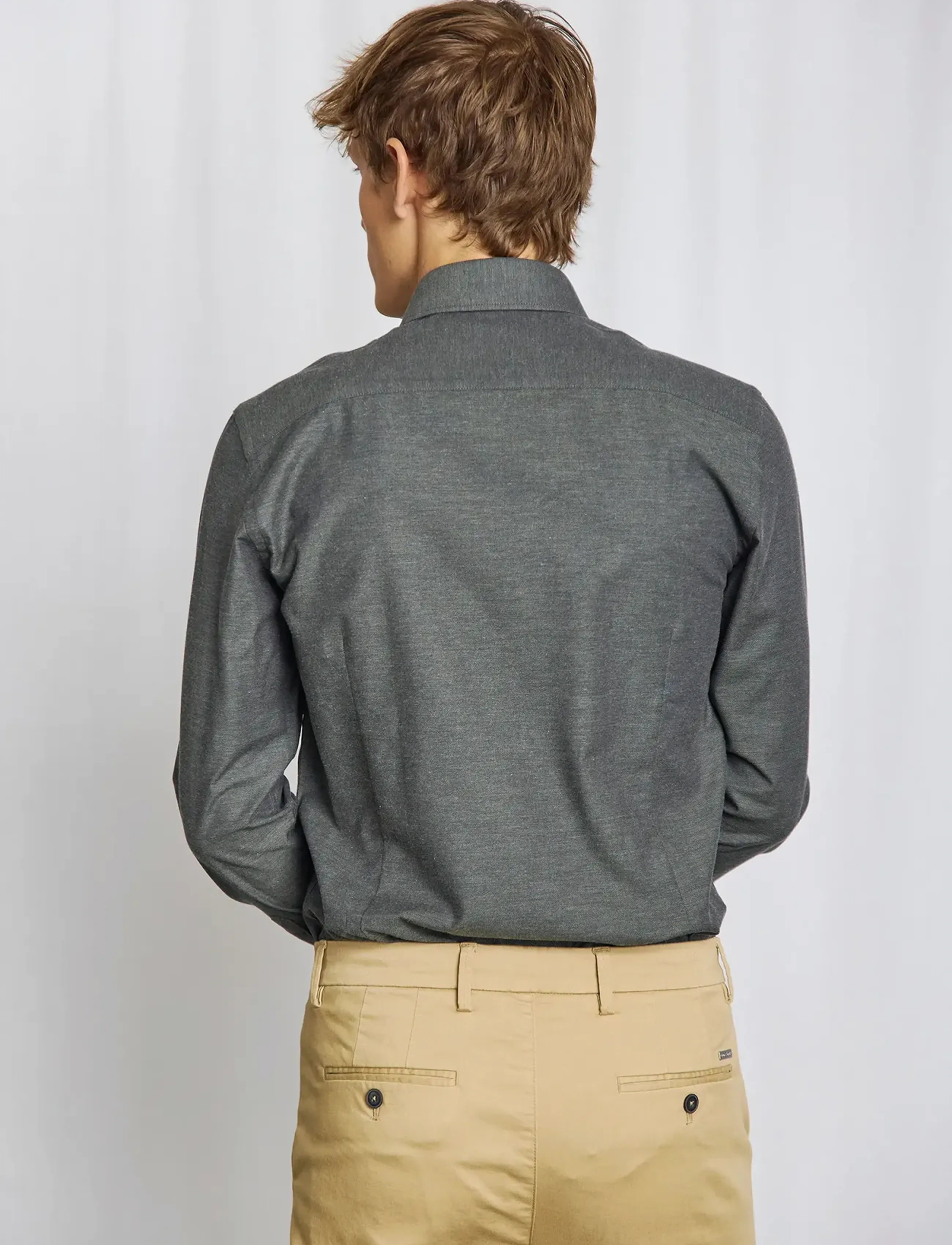 Bruun & Stengade - BS Bobby Modern Fit Shirt - formele overhemden - dark green - 3