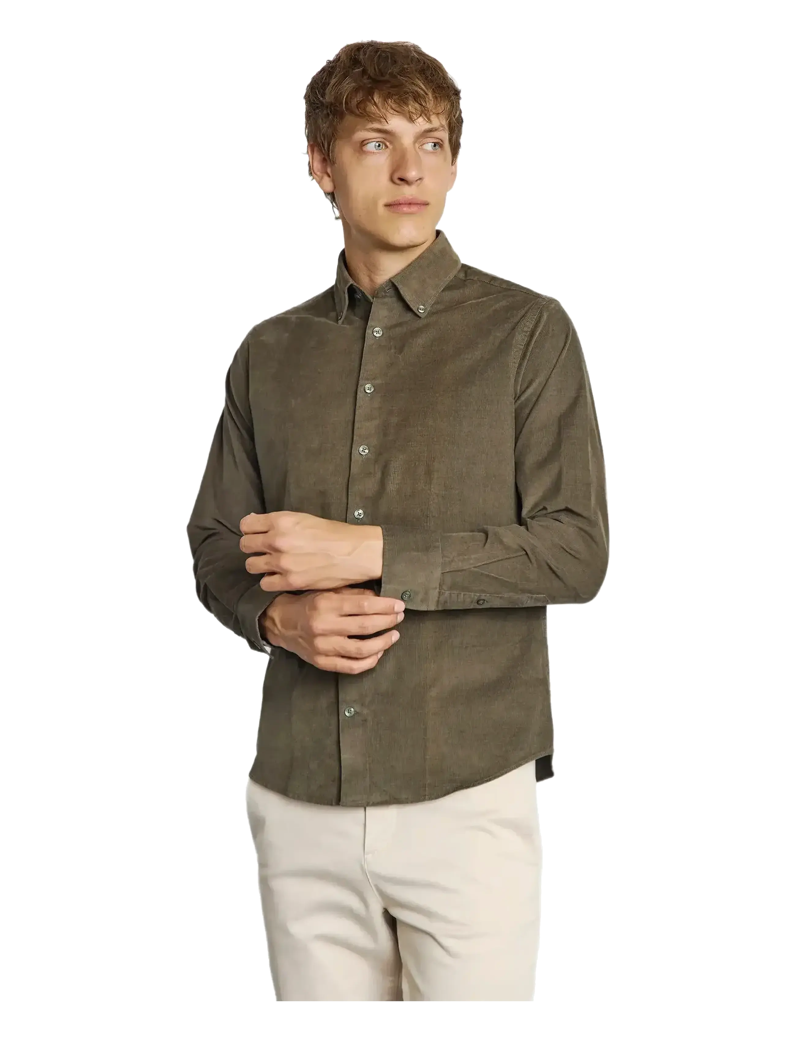 Bruun & Stengade - BS Monti Casual Modern Fit Shirt - casual skjorter - green - 2
