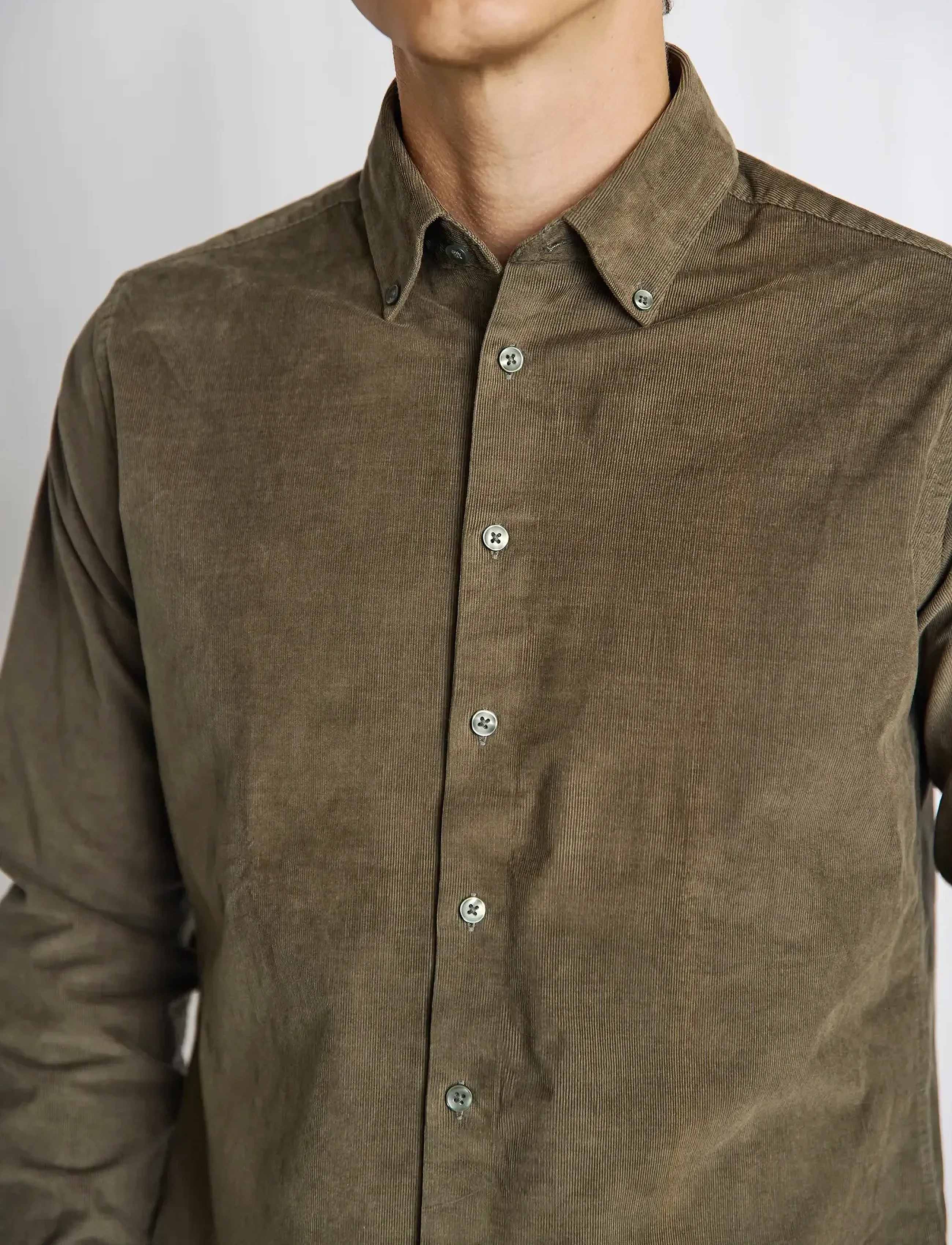 Bruun & Stengade - BS Monti Casual Modern Fit Shirt - casual skjorter - green - 4