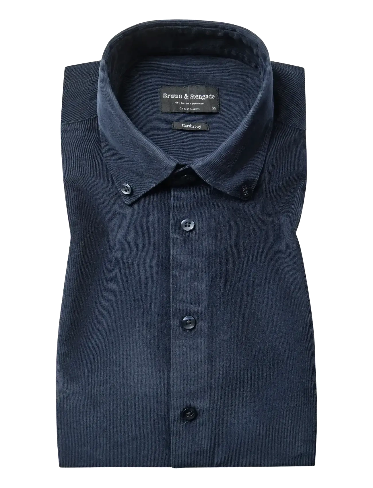 Bruun & Stengade - BS Monti Casual Modern Fit Shirt - casual skjortor - navy - 1