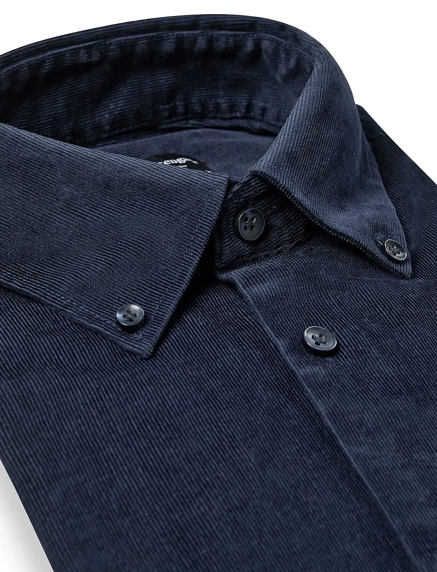 Bruun & Stengade - BS Monti Casual Modern Fit Shirt - casual skjortor - navy - 5