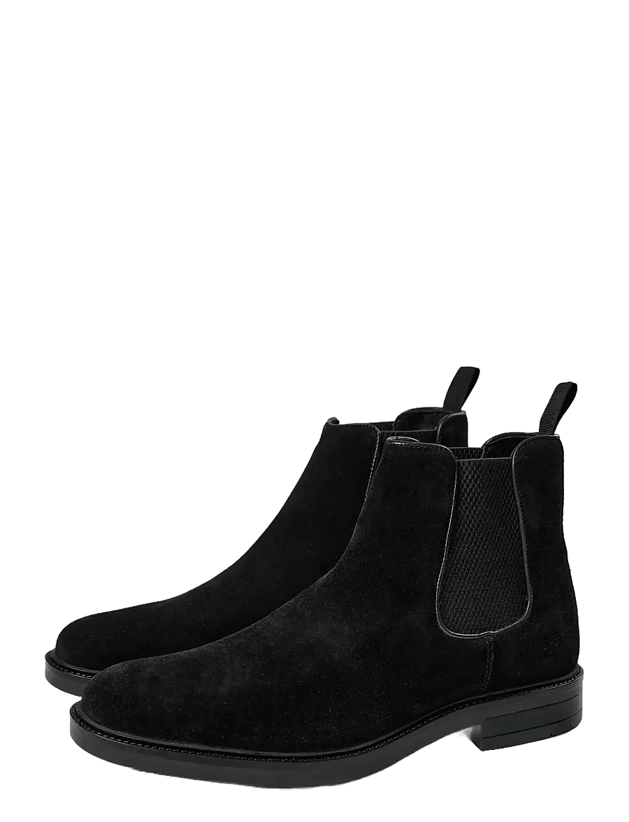 Bruun & Stengade - BS Boot Shoes - chelsea-saapad - black - 0