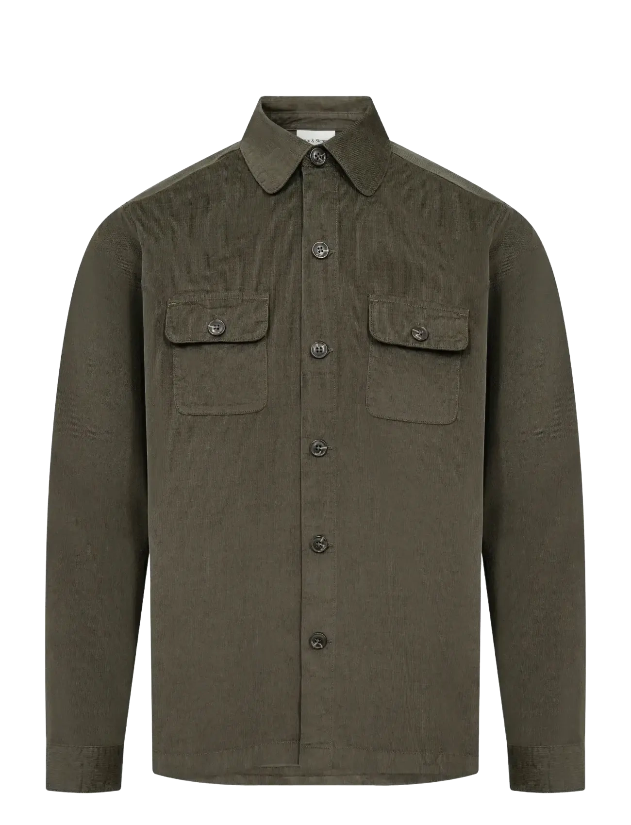 Bruun & Stengade - BS Onier Overshirt Shirt - green - 1