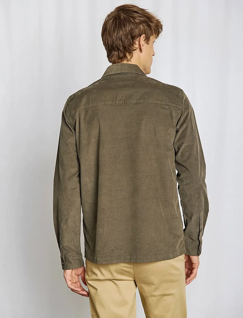 Bruun & Stengade - BS Onier Overshirt Shirt - osta olukorra järgi - green - 4