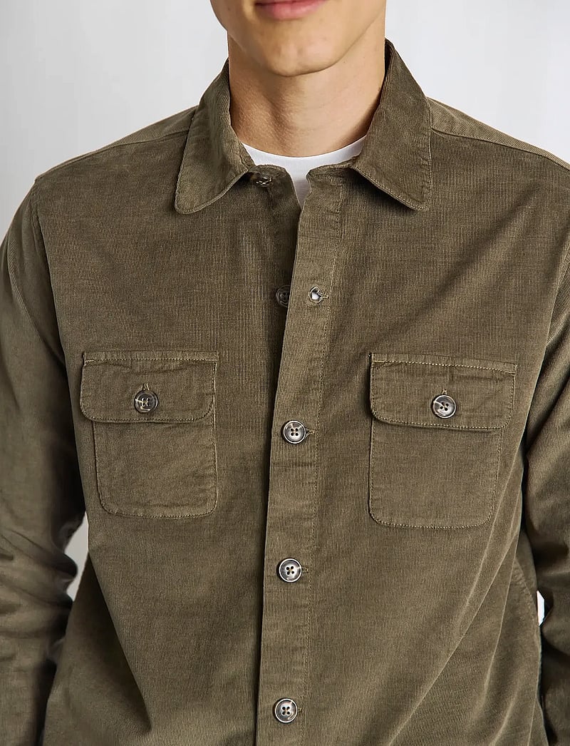 Bruun & Stengade - BS Onier Overshirt Shirt - osta olukorra järgi - green - 5
