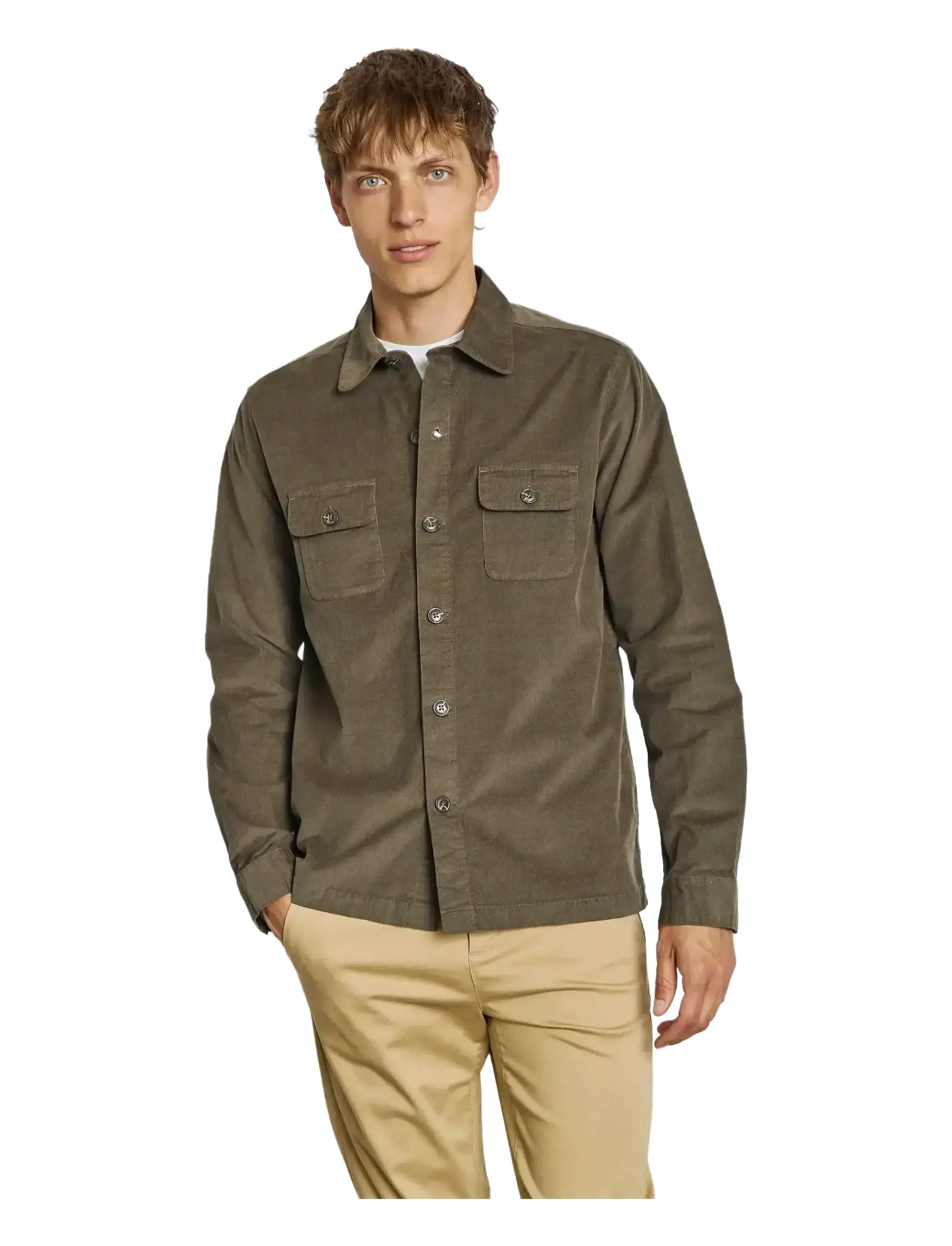 Bruun & Stengade - BS Onier Overshirt Shirt - green - 3
