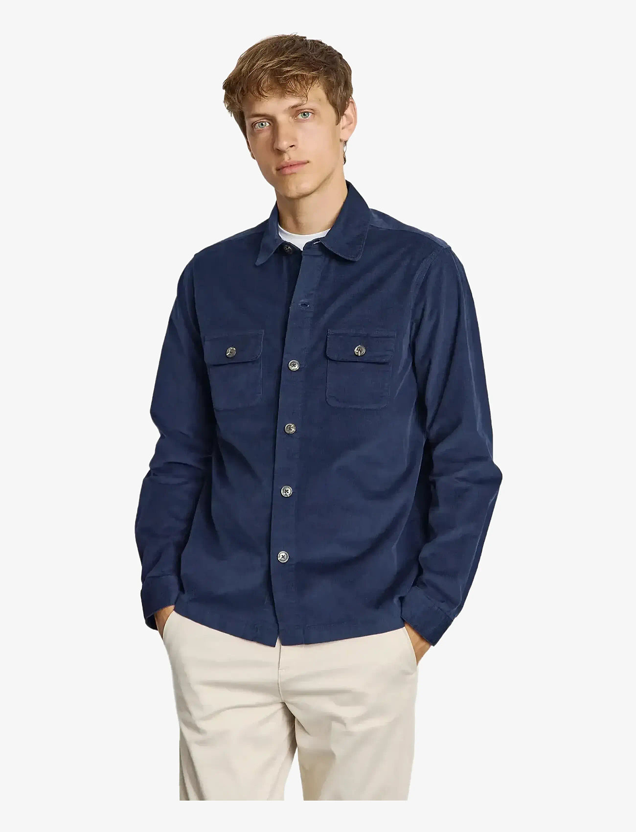 Bruun & Stengade - BS Onier Overshirt Shirt - shop efter anledning - navy - 3