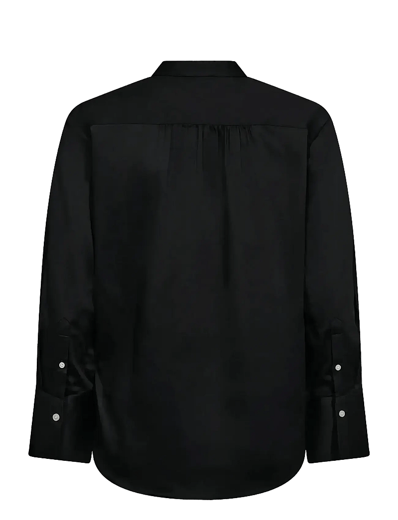 Bruun & Stengade - BS Torid Regular Fit Shirt - langärmlige hemden - black - 1