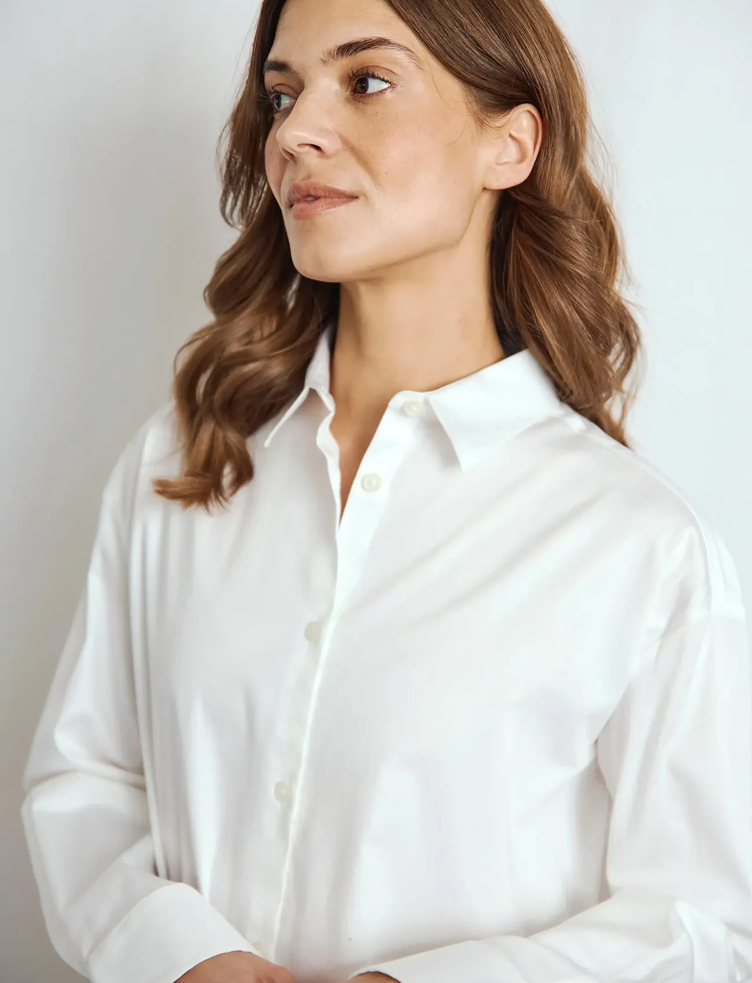 Bruun & Stengade - BS Karita Regular Fit Shirt - white - 3