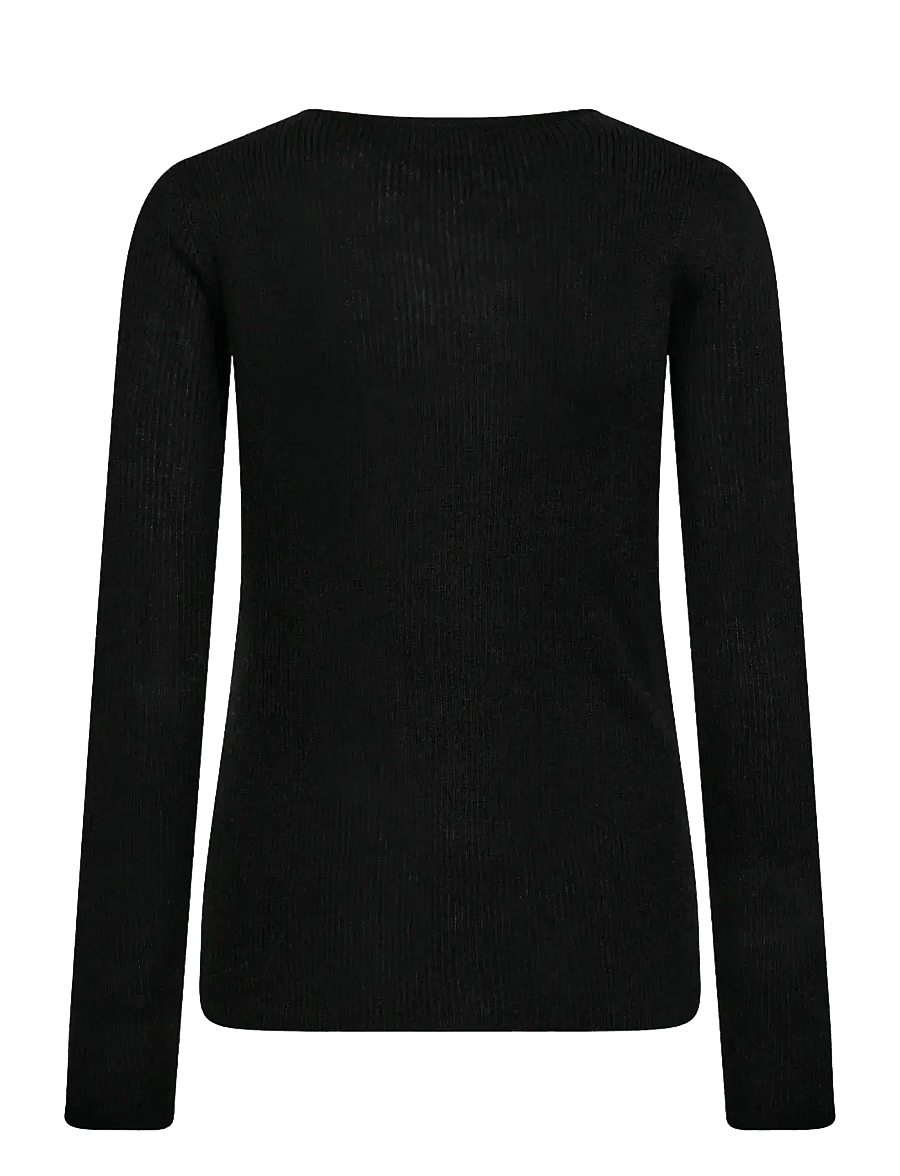 Bruun & Stengade - BS Asdis Regular Fit Knitwear - džemperi - black - 2