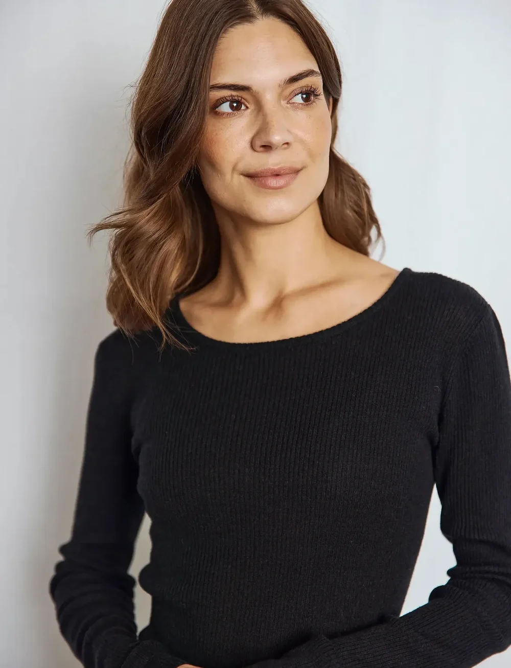 Bruun & Stengade - BS Asdis Regular Fit Knitwear - džemperi - black - 4