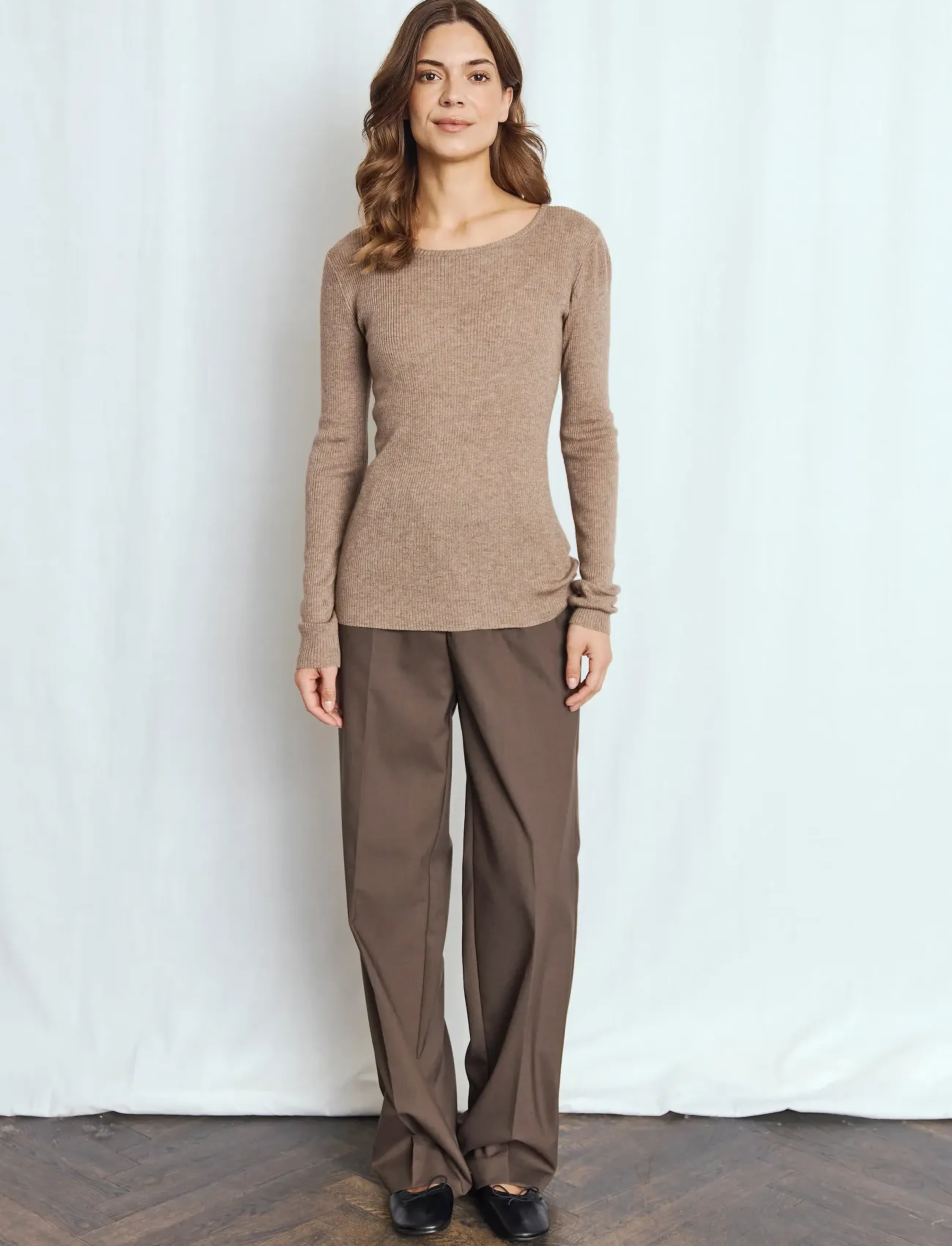 Bruun & Stengade Bs Asdis Regular Fit Knitwear, XS, Beige - Jumpers, Frauen