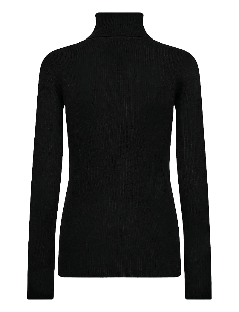 Bruun & Stengade - BS Hege Regular Fit Knitwear - rullekraver - black - 2