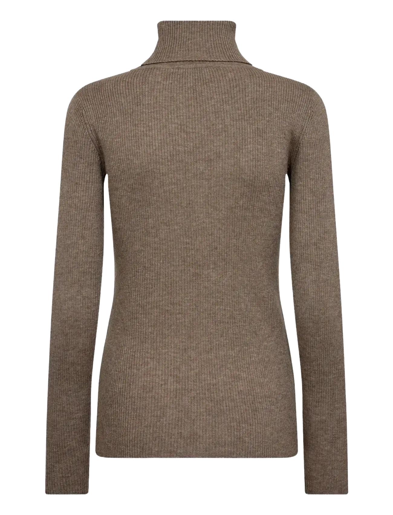 Bruun & Stengade - BS Hege Regular Fit Knitwear - rollkragenpullover - brown - 2