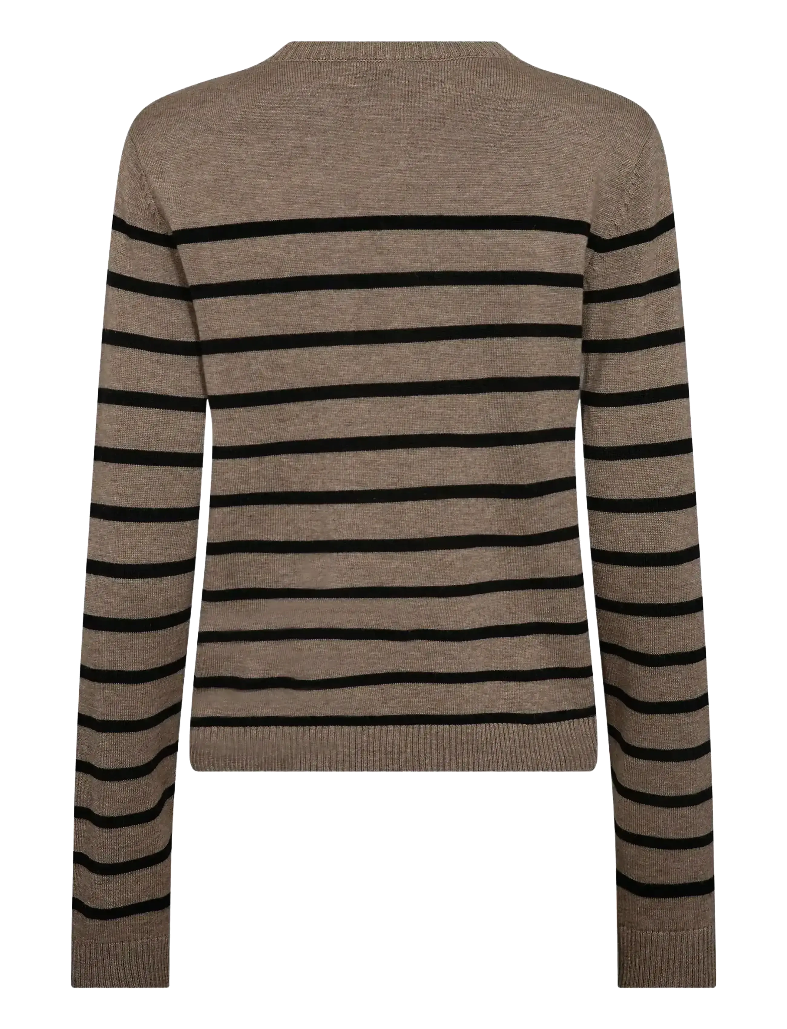 Bruun & Stengade - BS Kjersti Regular Fit Knitwear - cardigans - brown/black - 2