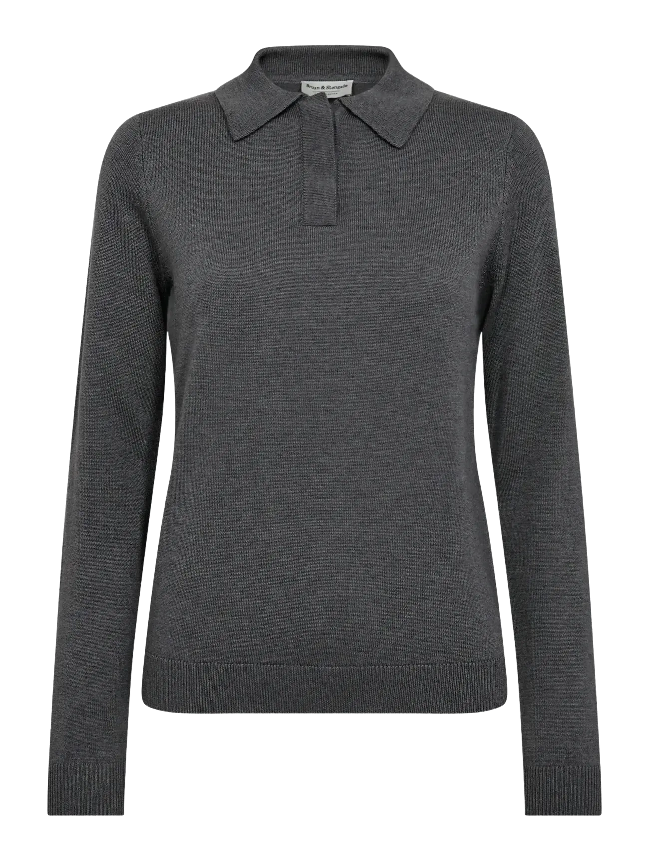 Bruun & Stengade BS Eirin Regular Fit Knitwear - Bruun & Stengade - DARK GREY / grey