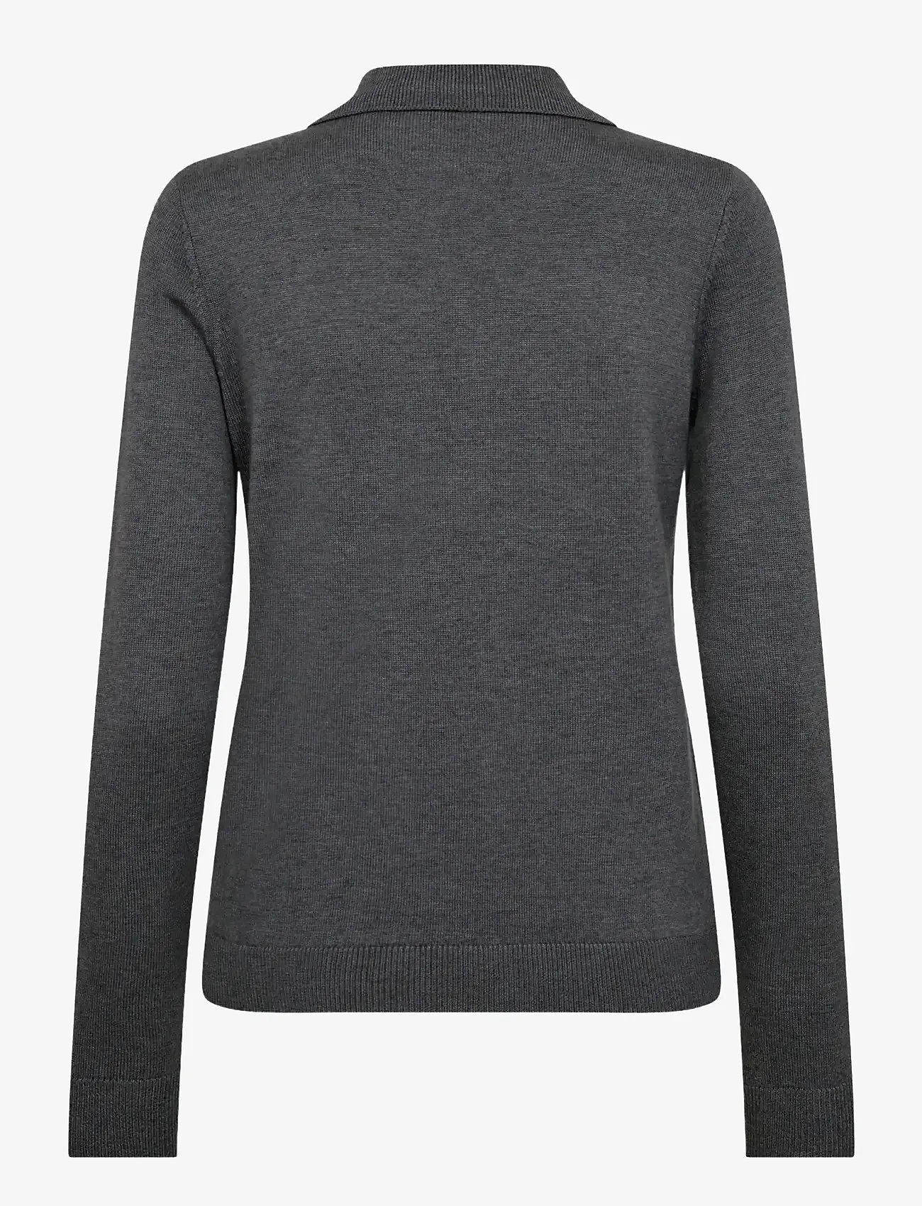 Bruun & Stengade - BS Eirin Regular Fit Knitwear - megztiniai - dark grey - 2
