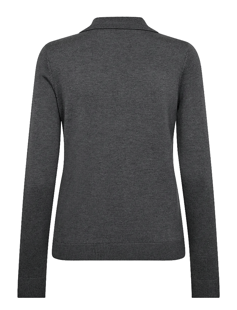 Bruun & Stengade - BS Eirin Regular Fit Knitwear - megztiniai - dark grey - 2