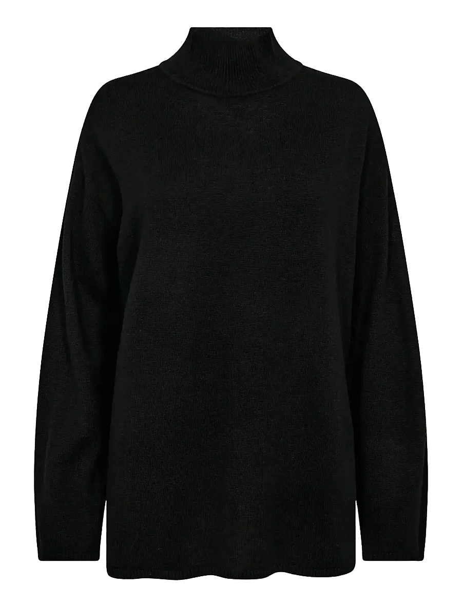 Bruun & Stengade - BS Guro Regular Fit Knitwear - pulls à col roulé - black - 1